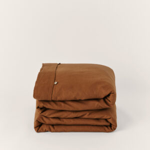 DUVET LINHO CANELA