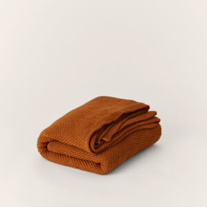 MANTA TRICOT FERRUGEM