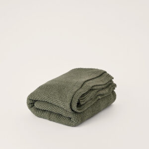 MANTA TRICOT OLIVA