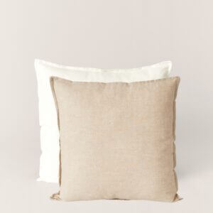 ALMOFADA DOUBLE FACE NATURAL & BARBANTE