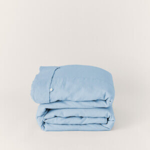 DUVET LINHO AZUL NUVEM